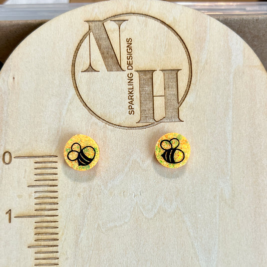 Spring Stud Earrings