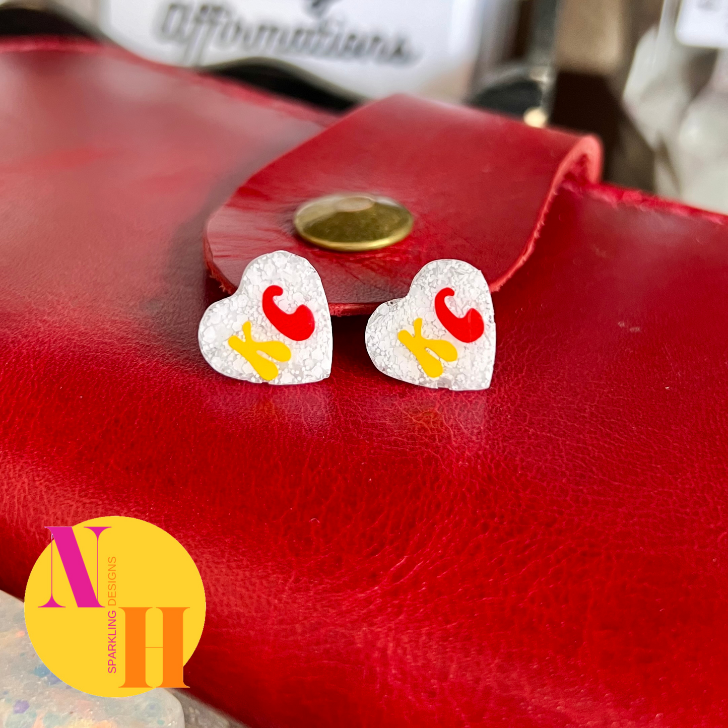 Kansas City Chiefs Inspired Earrings