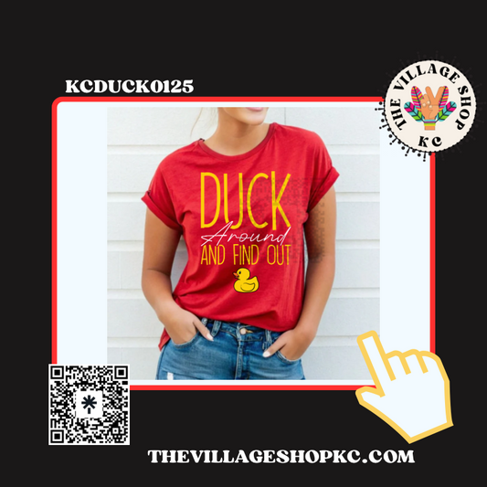 KCDUCK0125 KC Graphic Tees, Long Sleeve Tees, Sweatshirts & Hoodies