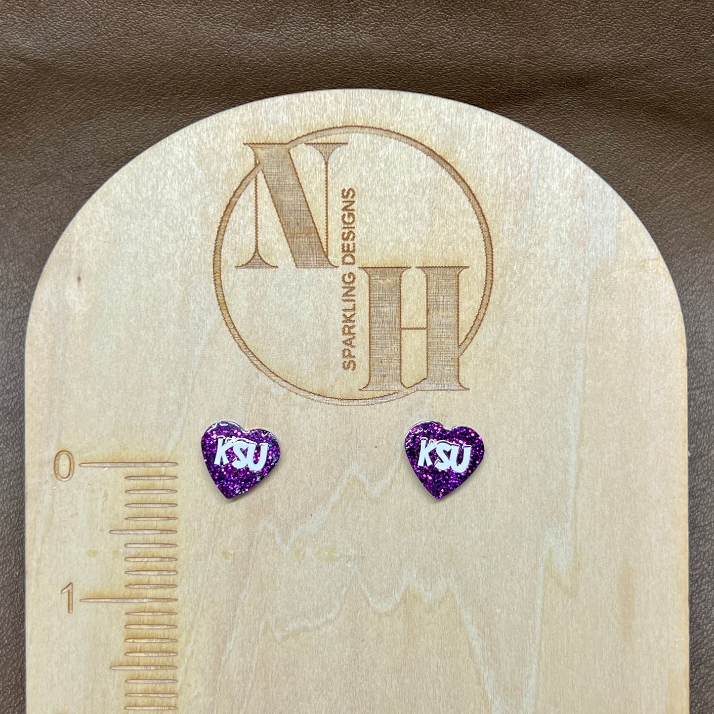 KSU Stud Earrings