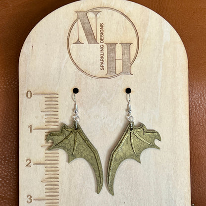 Dragon Wing Earrings