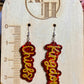Kansas City Chiefs Inspired Earrings