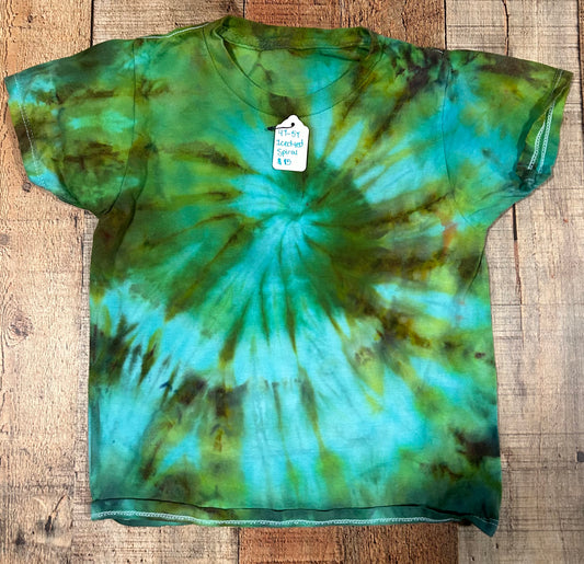 4T-5T ice dyed spiral shirt