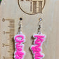 Kansas City Chiefs Inspired Earrings