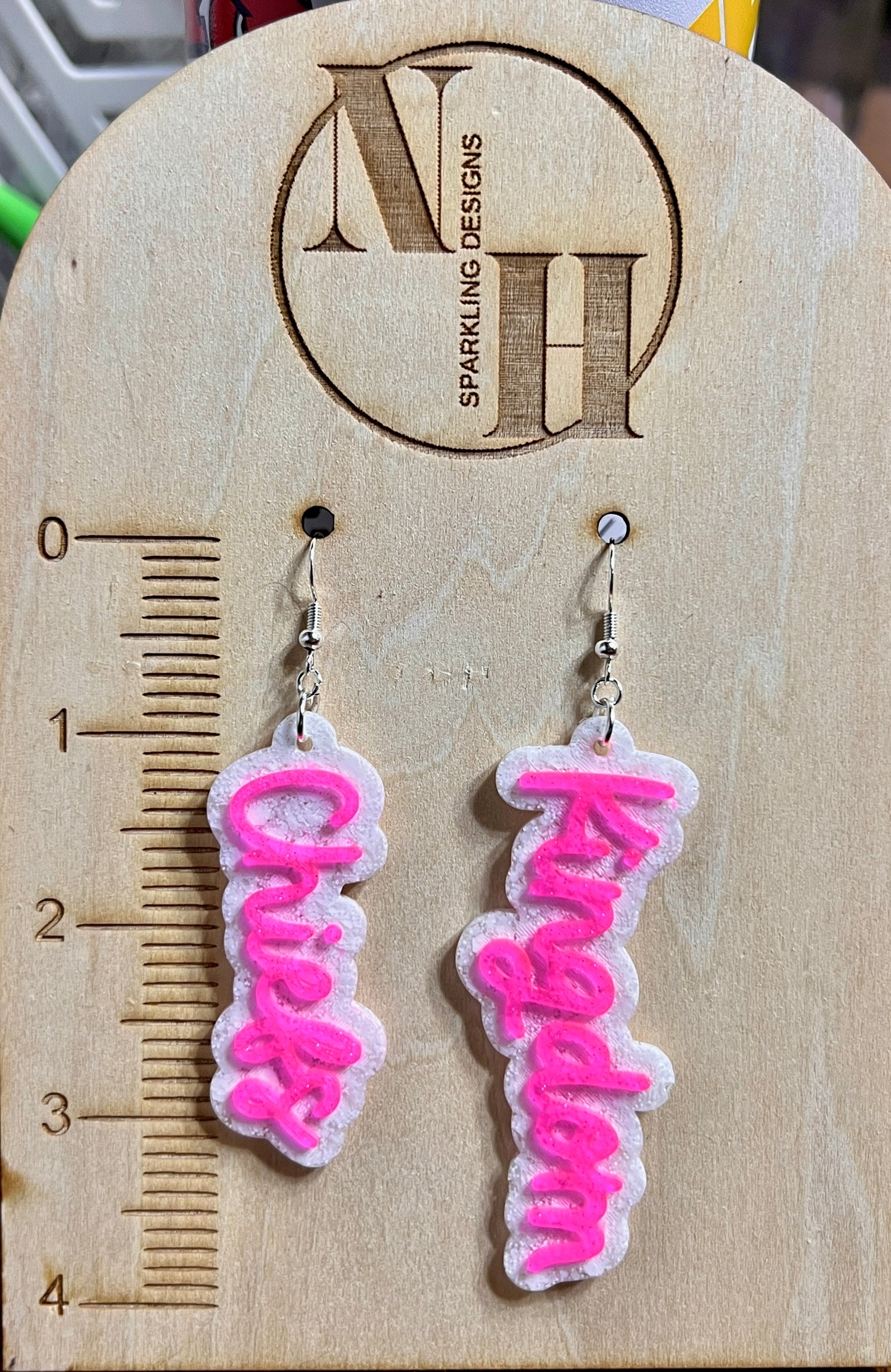 Kansas City Chiefs Inspired Earrings