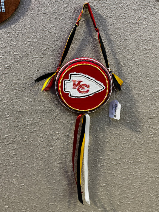 Chiefs Round Sign with tassels