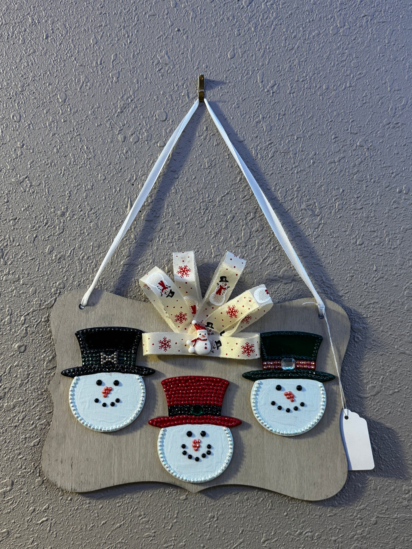 Snowman Trio Sign - 50% off