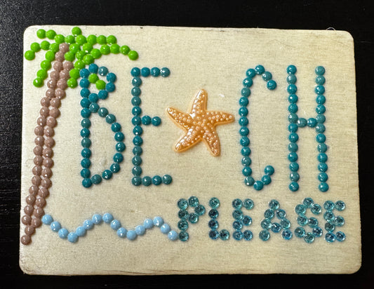 Beach Please magnet