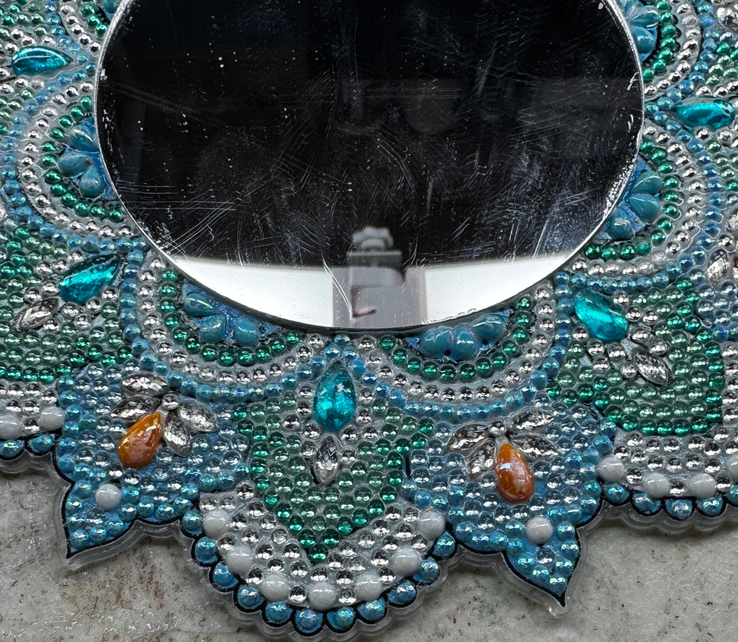 Mosaic Mirror - Shades of Blue