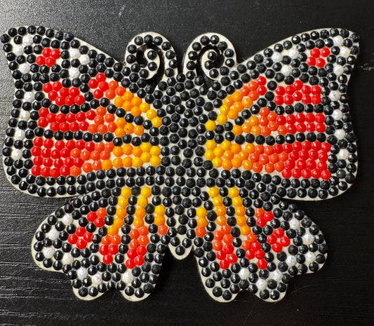 Monarch butterfly magnet