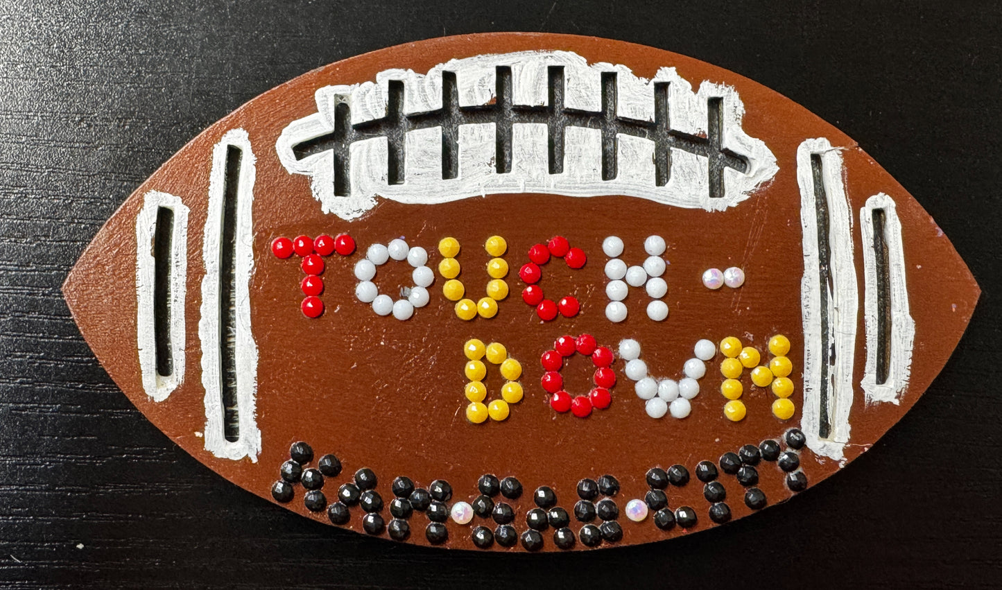 Touchdown Kansas City Football Magnet