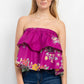 Aloha Bali Strapless Crop