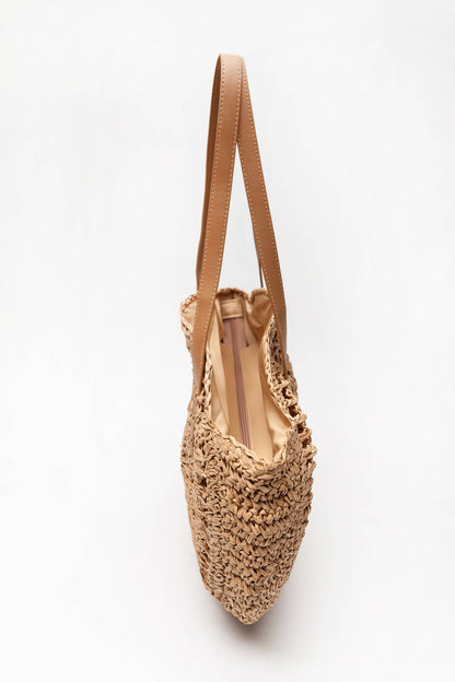 C'Est La Vie - Spring Boho Handcrafted Straw Woven Handbag