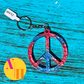 Peace Sign Keychain/Ornament