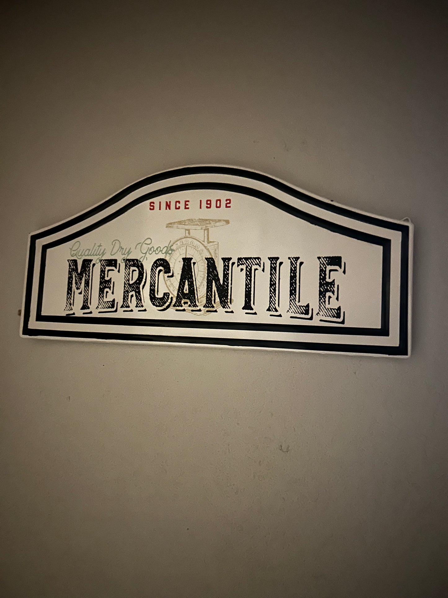 Mercantile sign