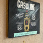 Gasoline square sign