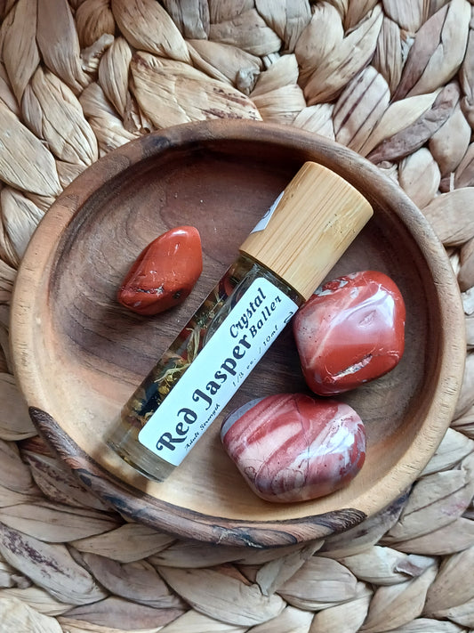 Red Jasper Crystal Baller