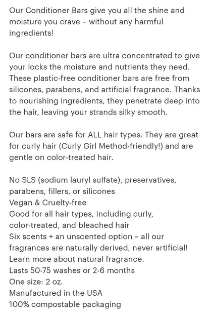 Earthling Co. Shampoo & Conditioner Bars