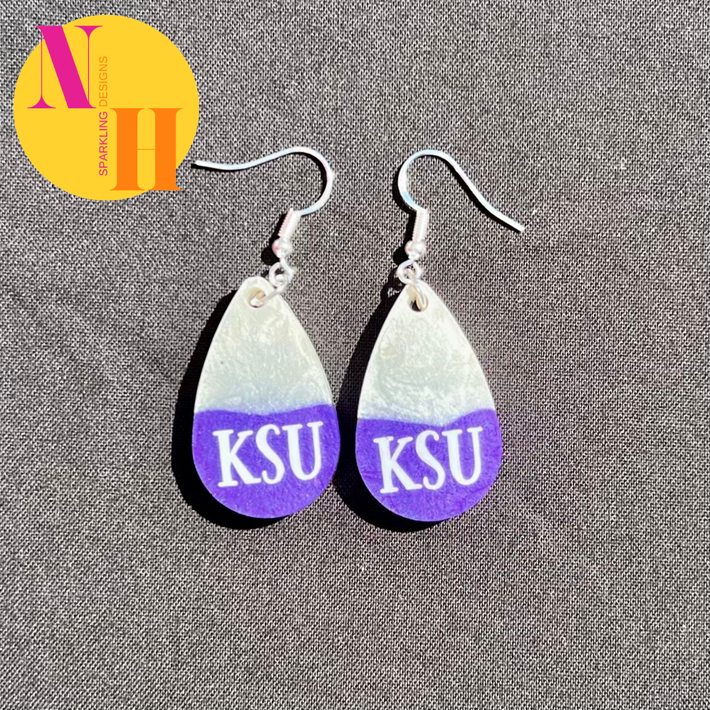 K-State Earrings