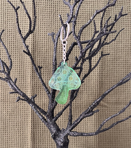 Mushroom Keychain