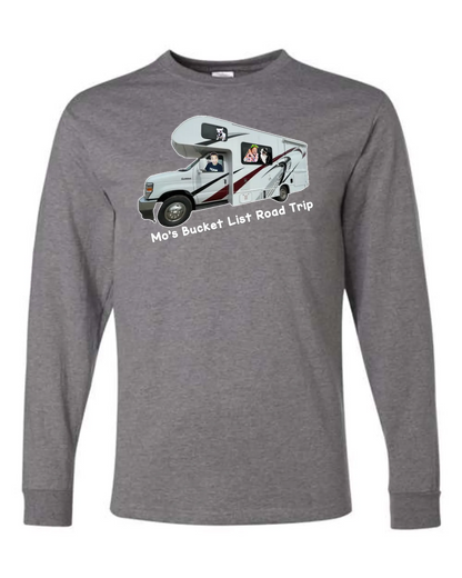Mo's Bucket List Road Trip Shirts