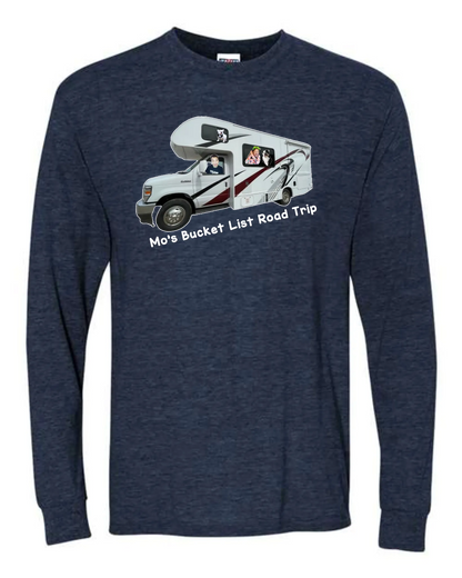 Mo's Bucket List Road Trip Shirts
